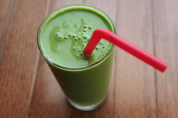 Batido verde de melón