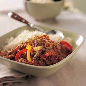 Carne molida arreglada