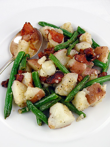 Ensalada de papa y vainica