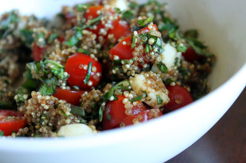 Ensalda Capresse con Quinoa