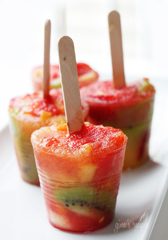 Helados de frutas