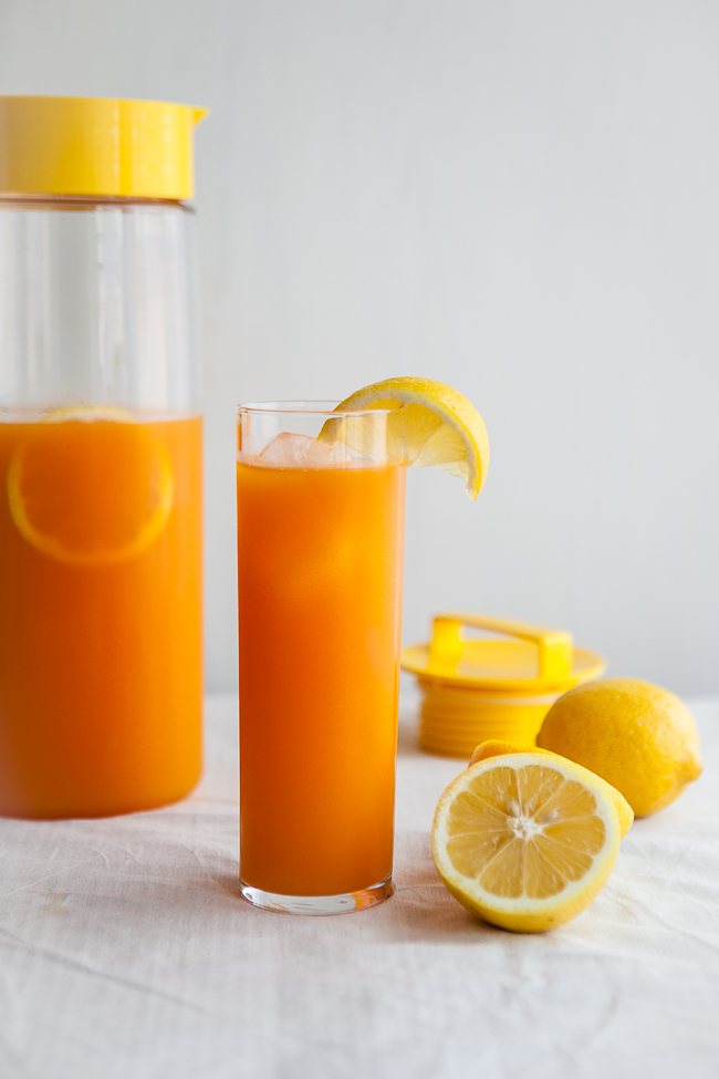 Limonada de zanahoria