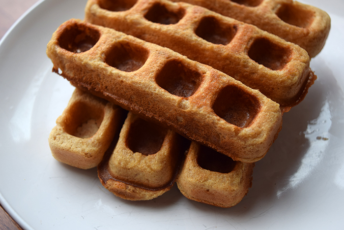 Panqueques o waffles integrales (sin huevo)