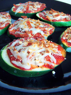 Pizza de zuchinni