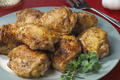 Pollo en salsa de vino
