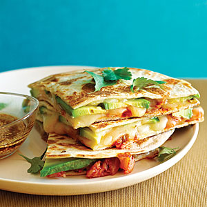 Quesadillas de aguacate