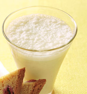 Smoothie de banano y jengibre
