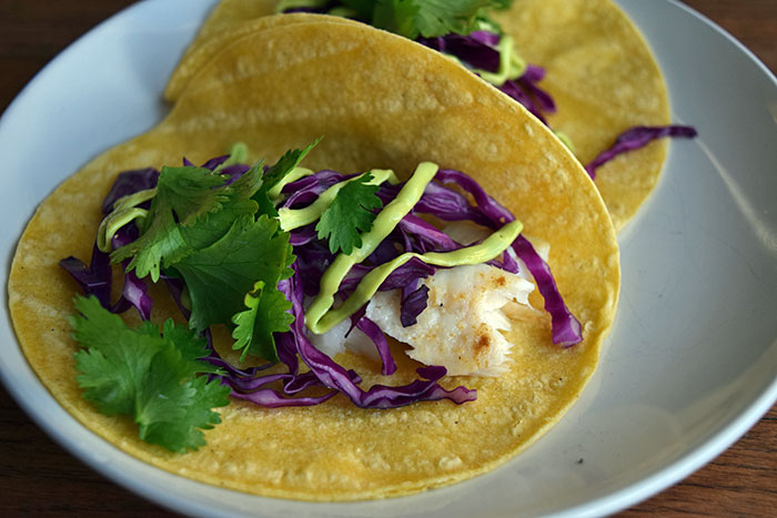 Tacos de pescado