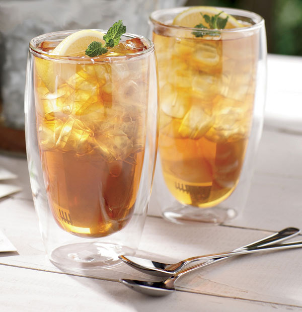 Té frío burbujeante